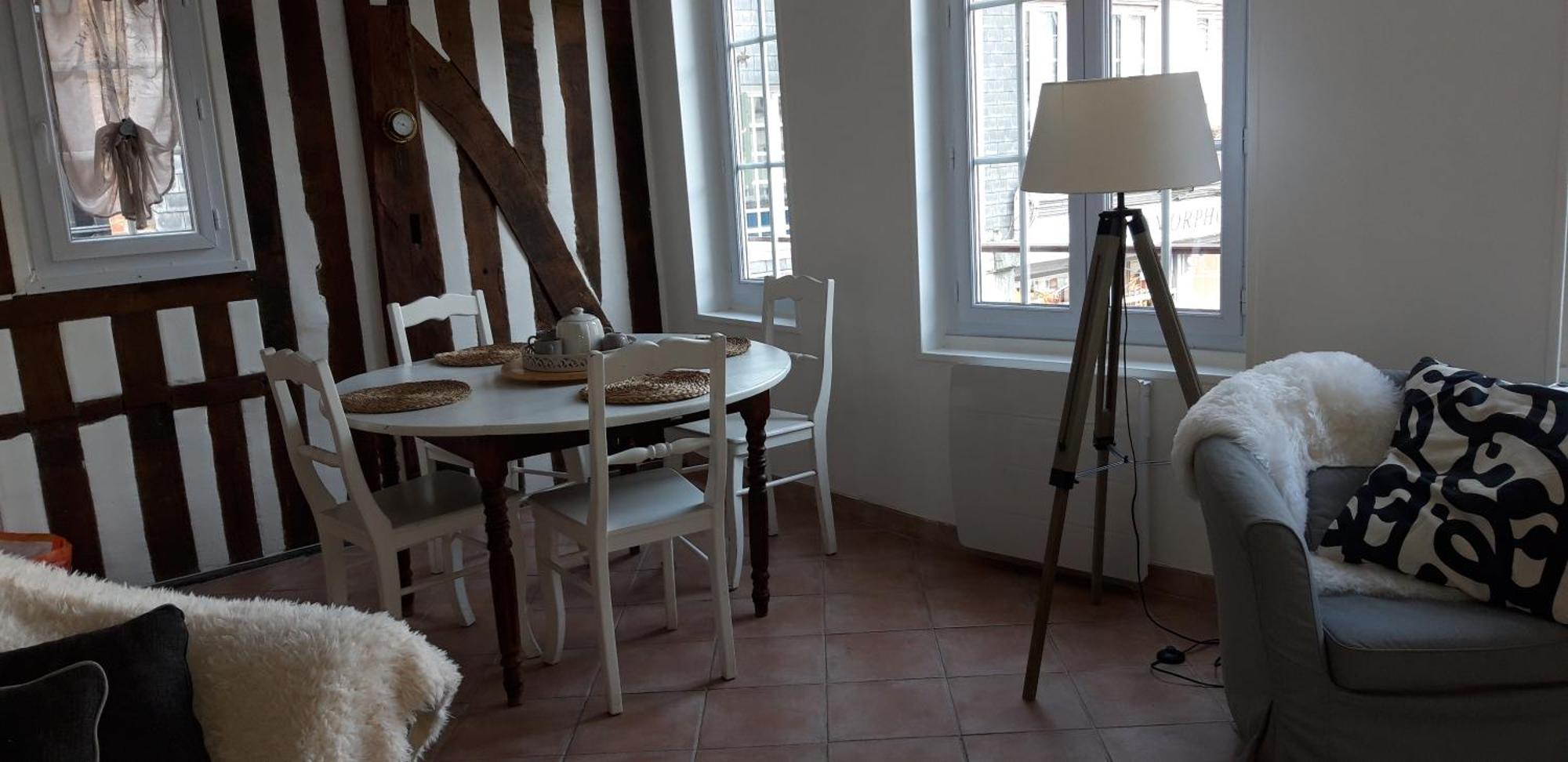 Apartamento Le Petit Honfleur Exterior foto